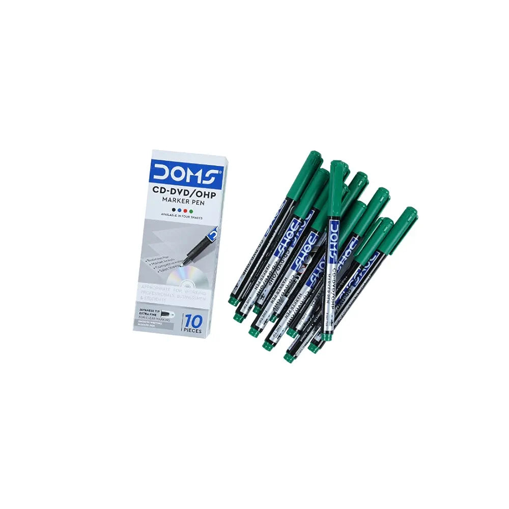 DOMS 7663 CD/DVD GREEN MARKER