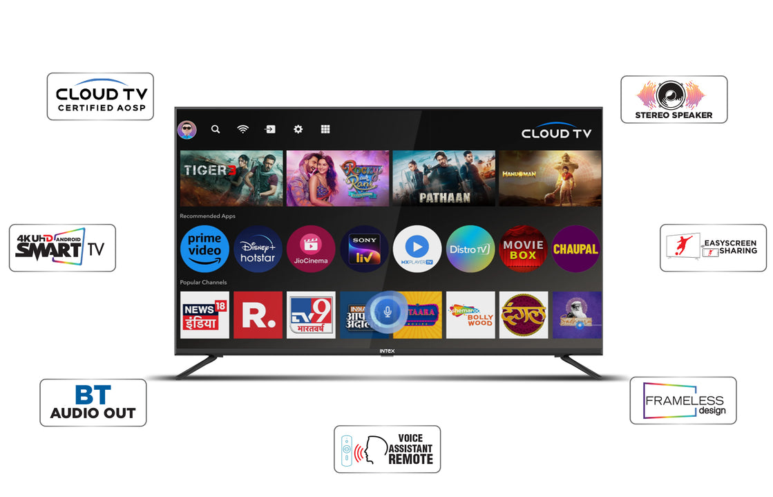 INTEX TV 55 LED5515UBTR-SMART
