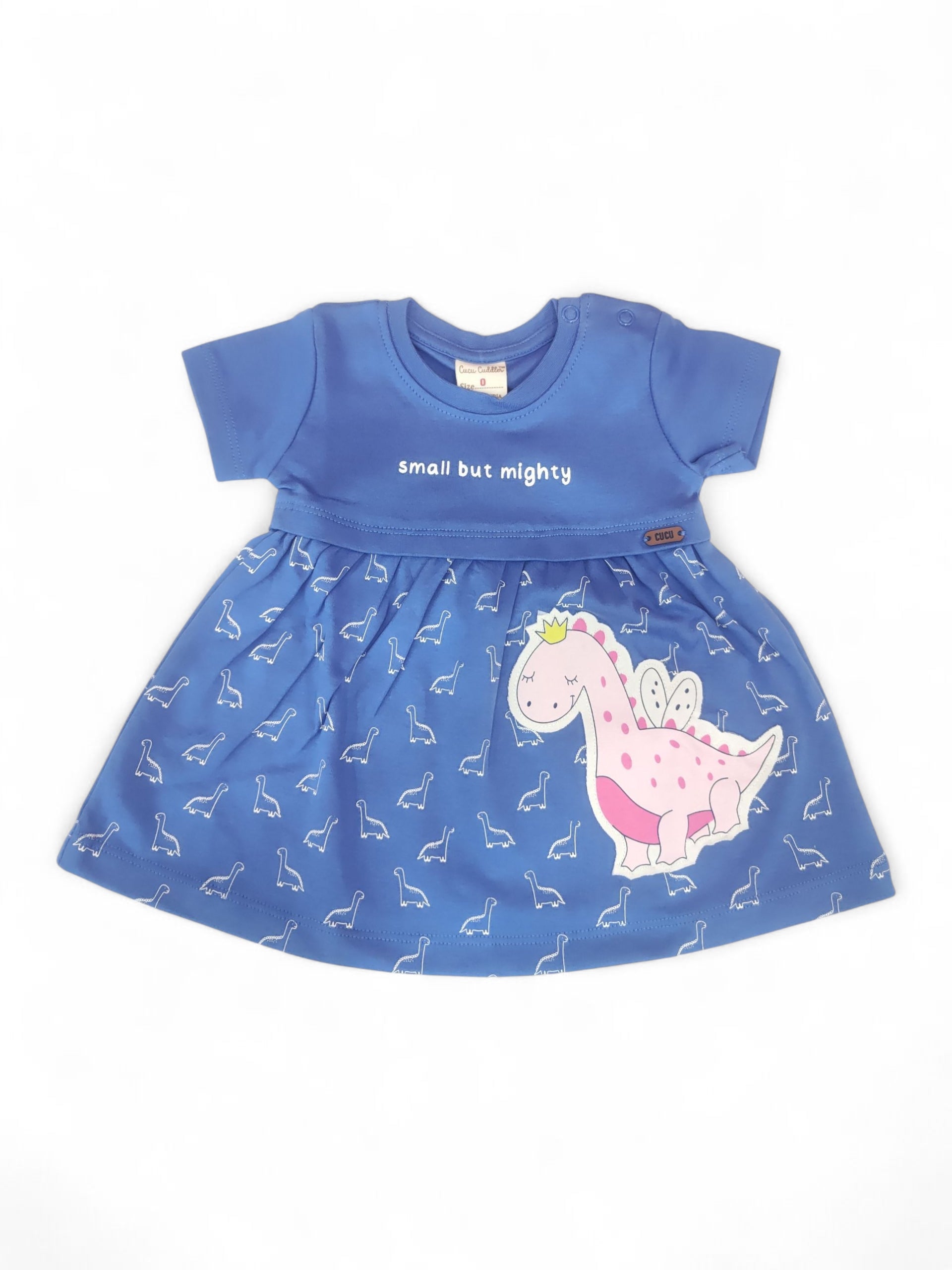 CBR Z 3022A NB GIRLS S/L FROCK