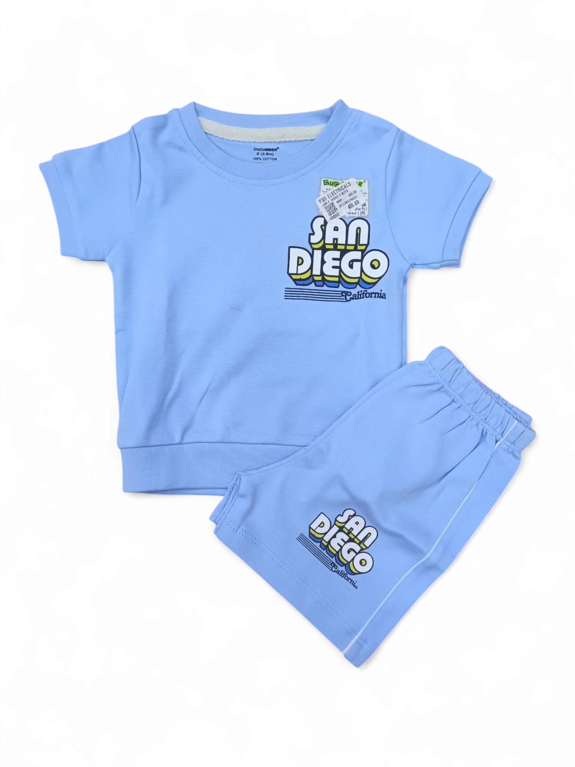 CBR Z 1032(I) S BOYS H/S SUIT 3 to 6 Months