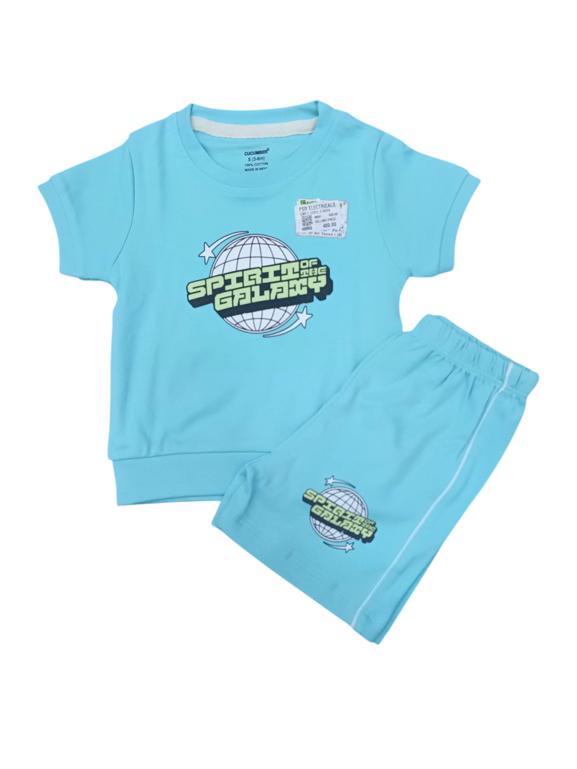 CBR Z 1032(I) S BOYS H/S SUIT 3 to 6 Months