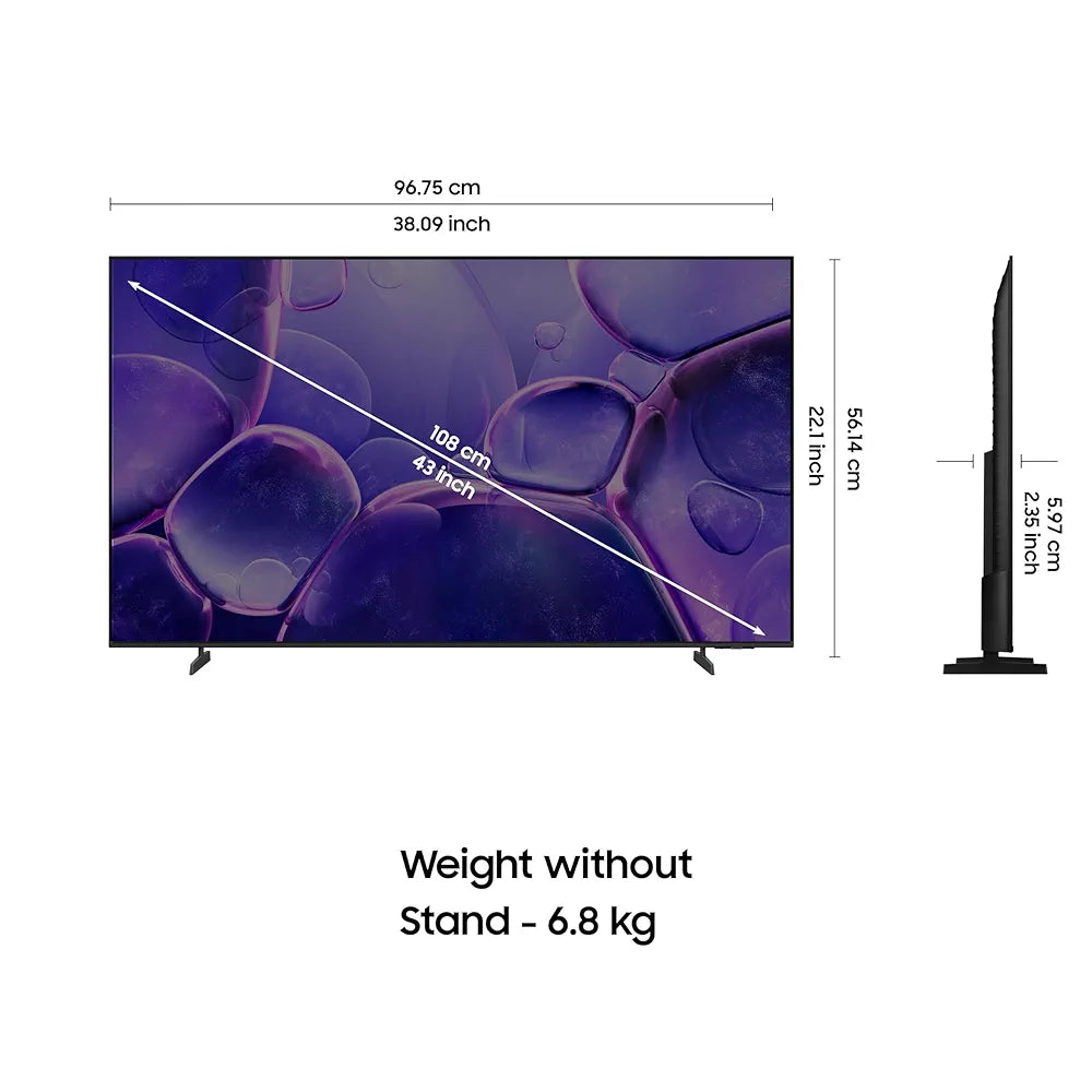 SAMSUNG TV 43U8100FU UHD SMART