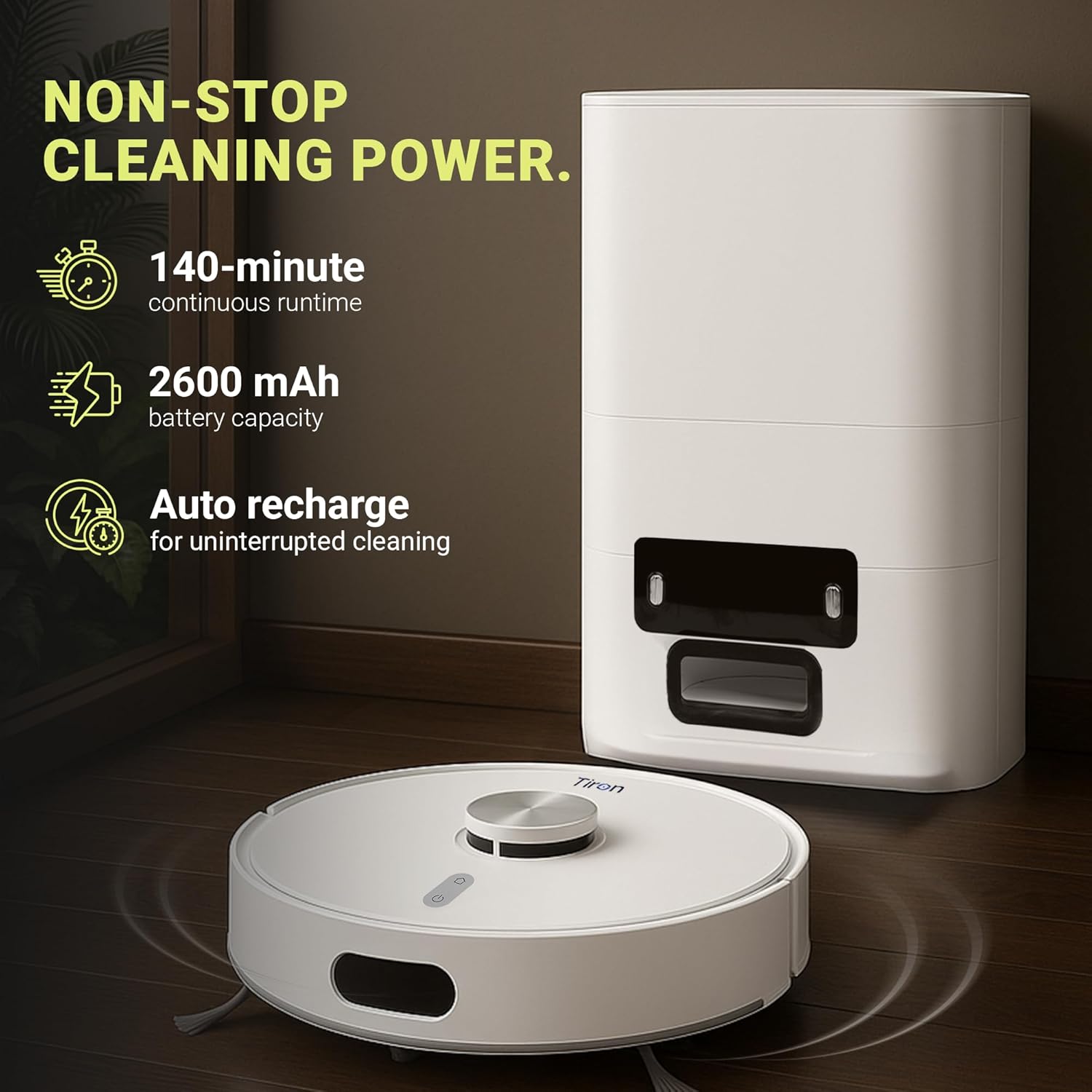 TRION ROBOT VAC/CLEAN TRV20MAX
