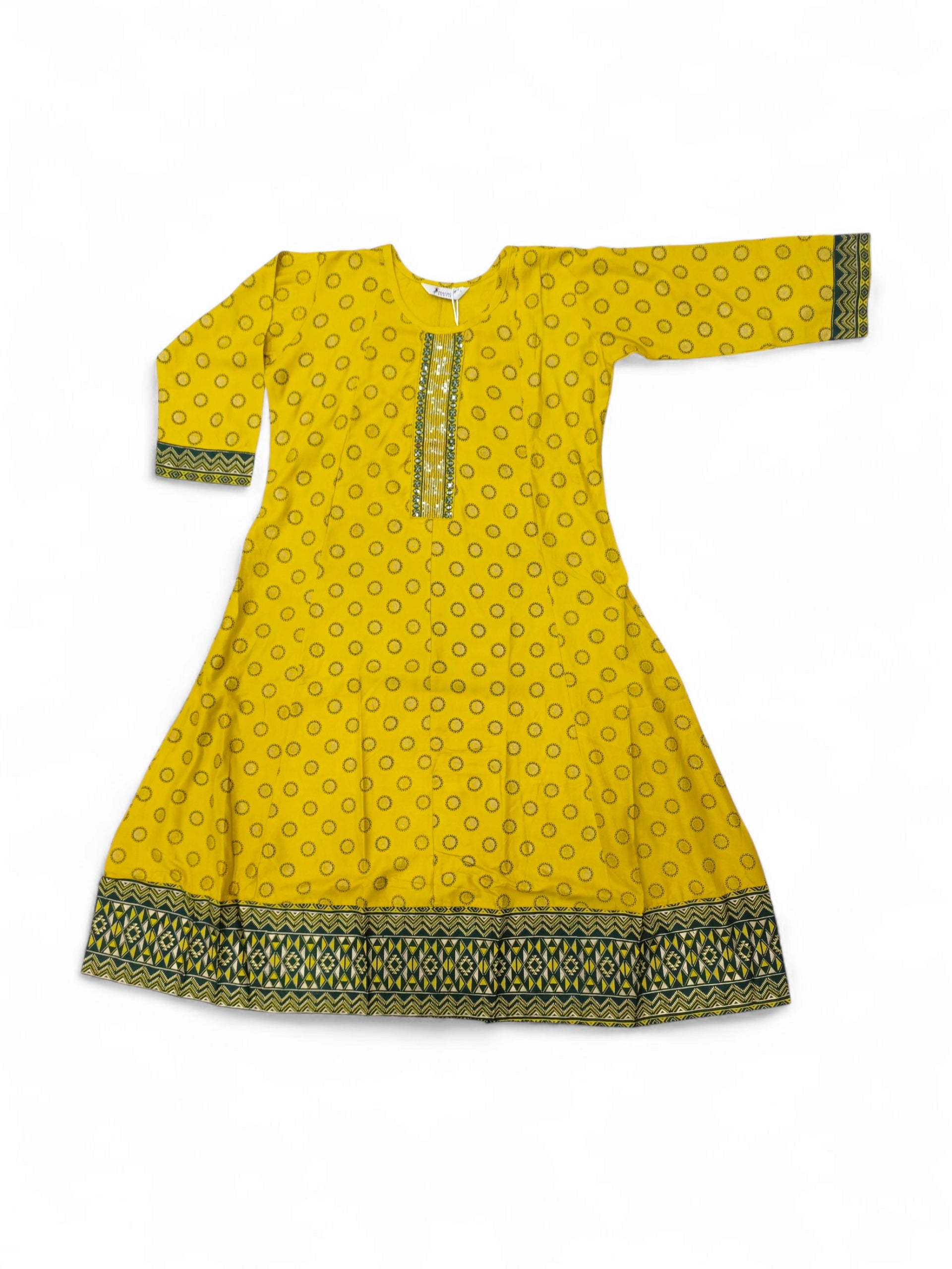 VSF T26 Size XXL PEACOCK KURTI