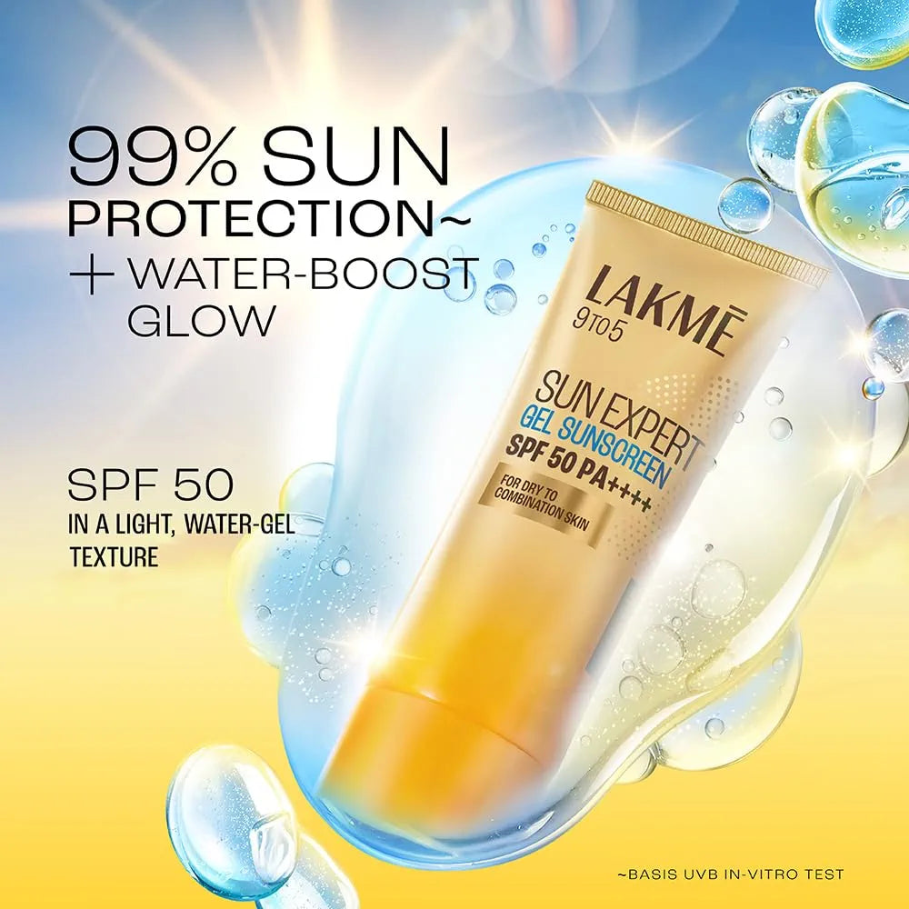LAKME 9TO5 SUN EXPECT GEL SPF50 18G