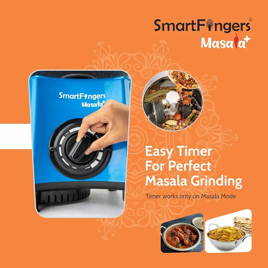 SMART FINGERS MASALA PLUS 2L BLUE WET GRINDER