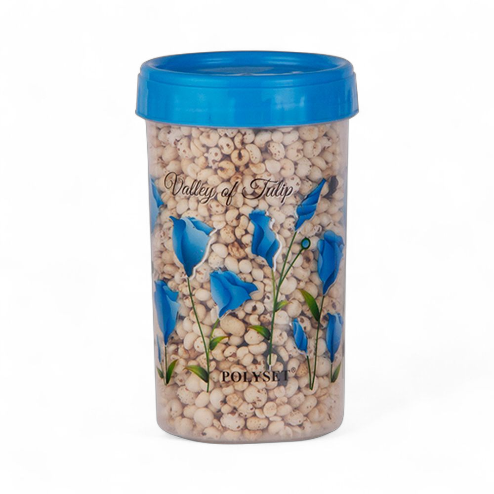TWISTY 740ML CONTAINER FOIL PRINT BLUE