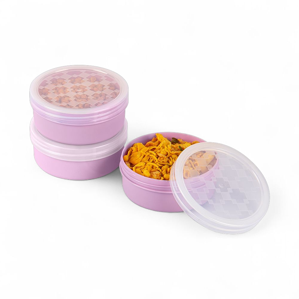 SWISS 330ML CONTAINER PURBLE