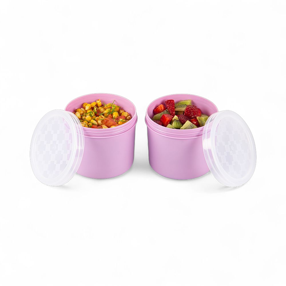 SWISS 670ML CONTAINER PURBLE