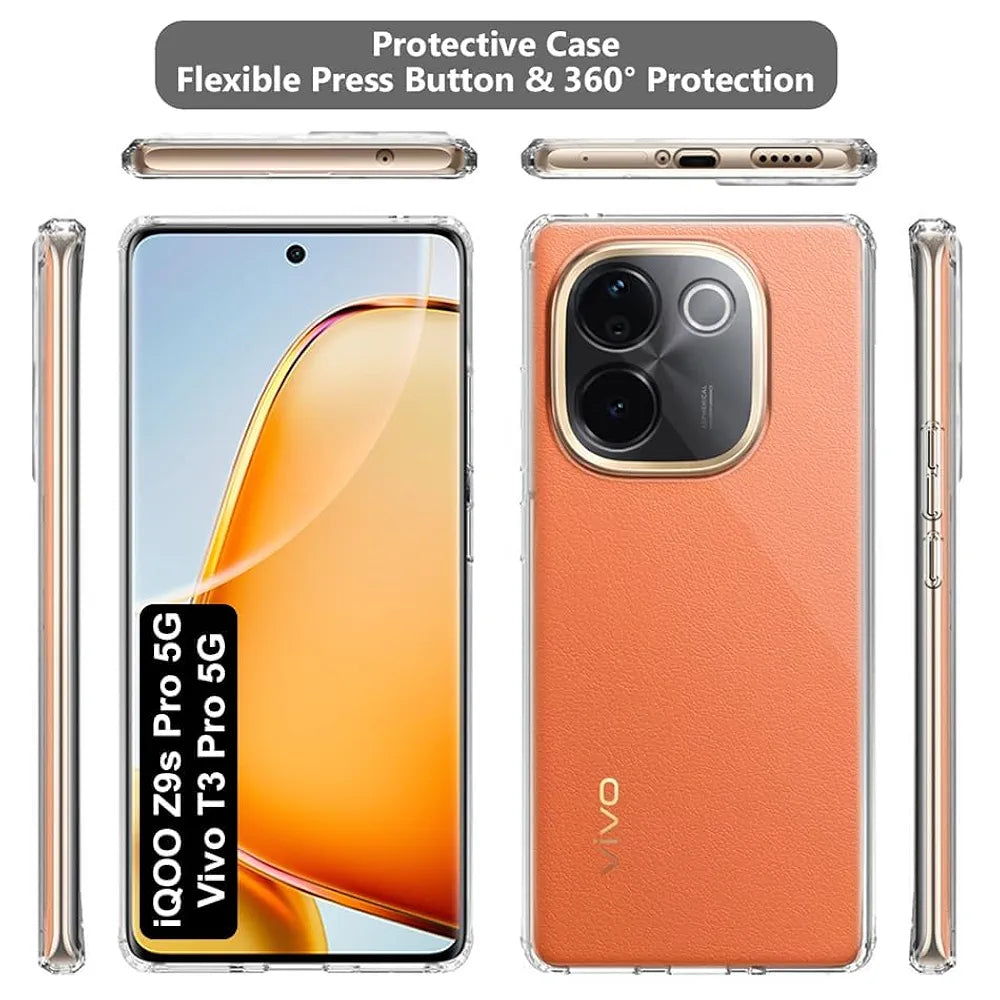 MOBILE TRANSPRANT CASE VIVO IQOO Z9S PRO T3 PRO 5G
