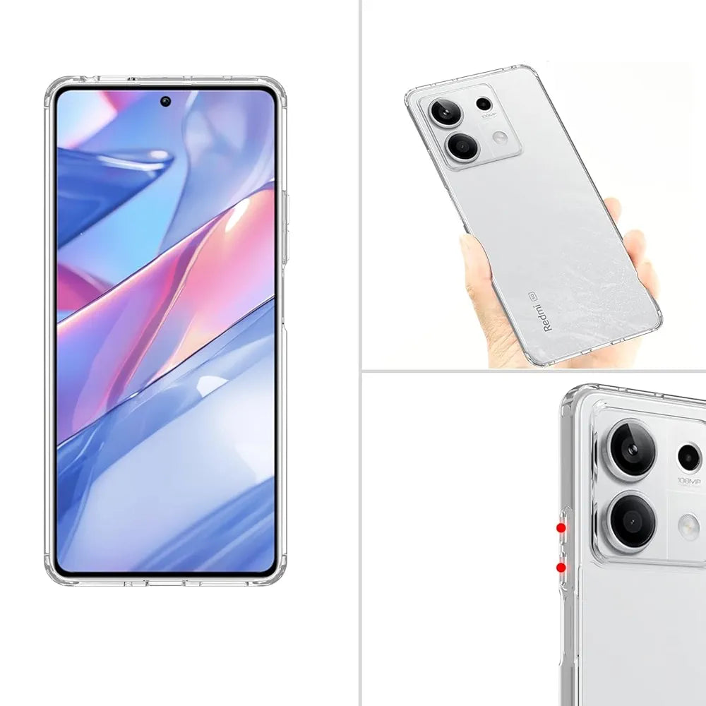 MOBILE TRANSPRANT CASE REDMI NOTE-13