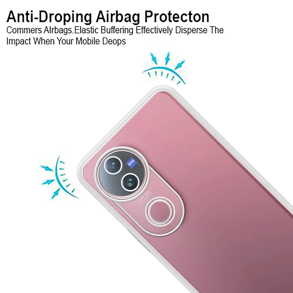 MOBILE TRANSPARANT CASE VIVO V50 5G ZIG ZAG