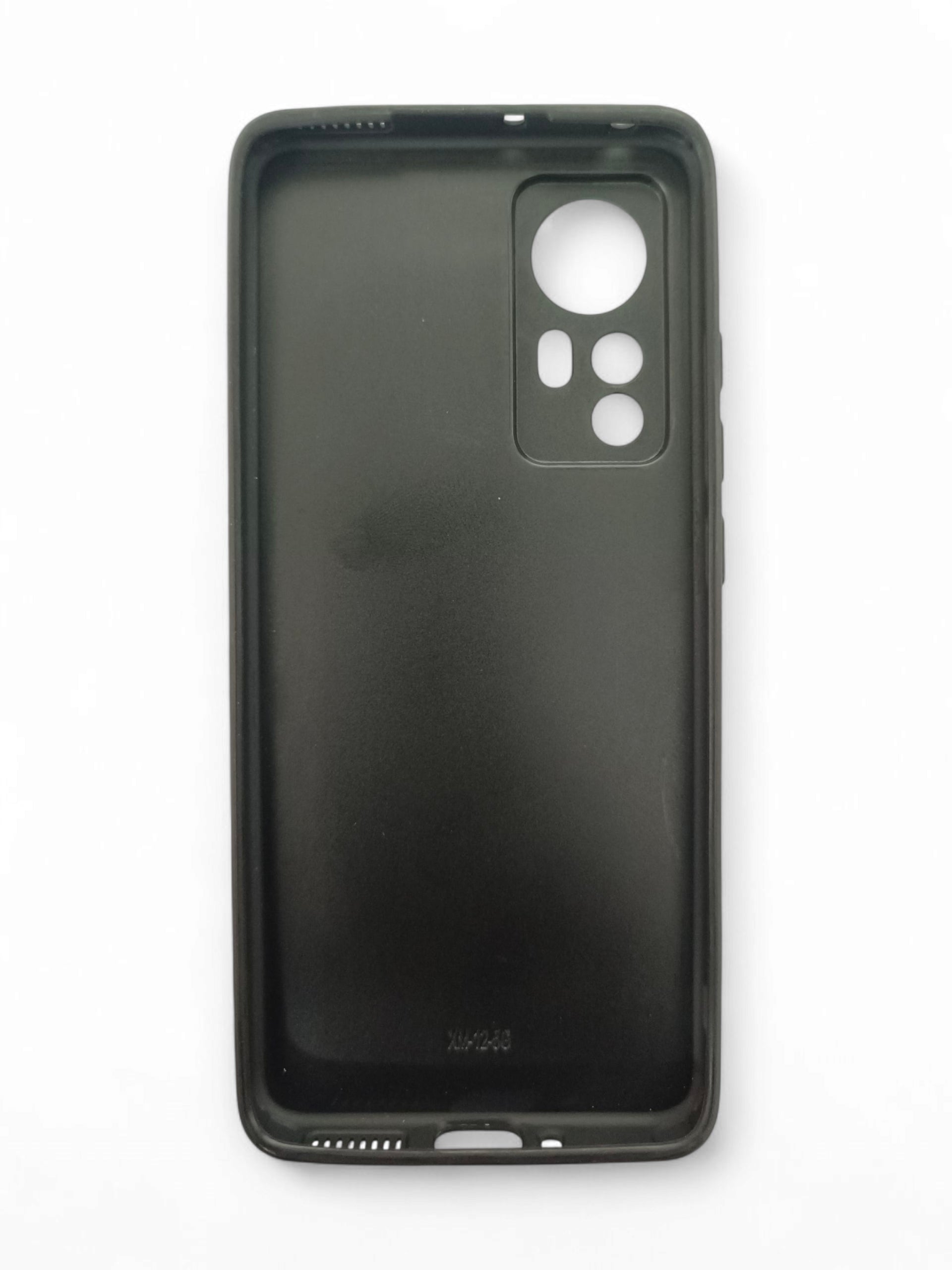 MOBILE SILICON DESIGN CASE MI 12 BLACK