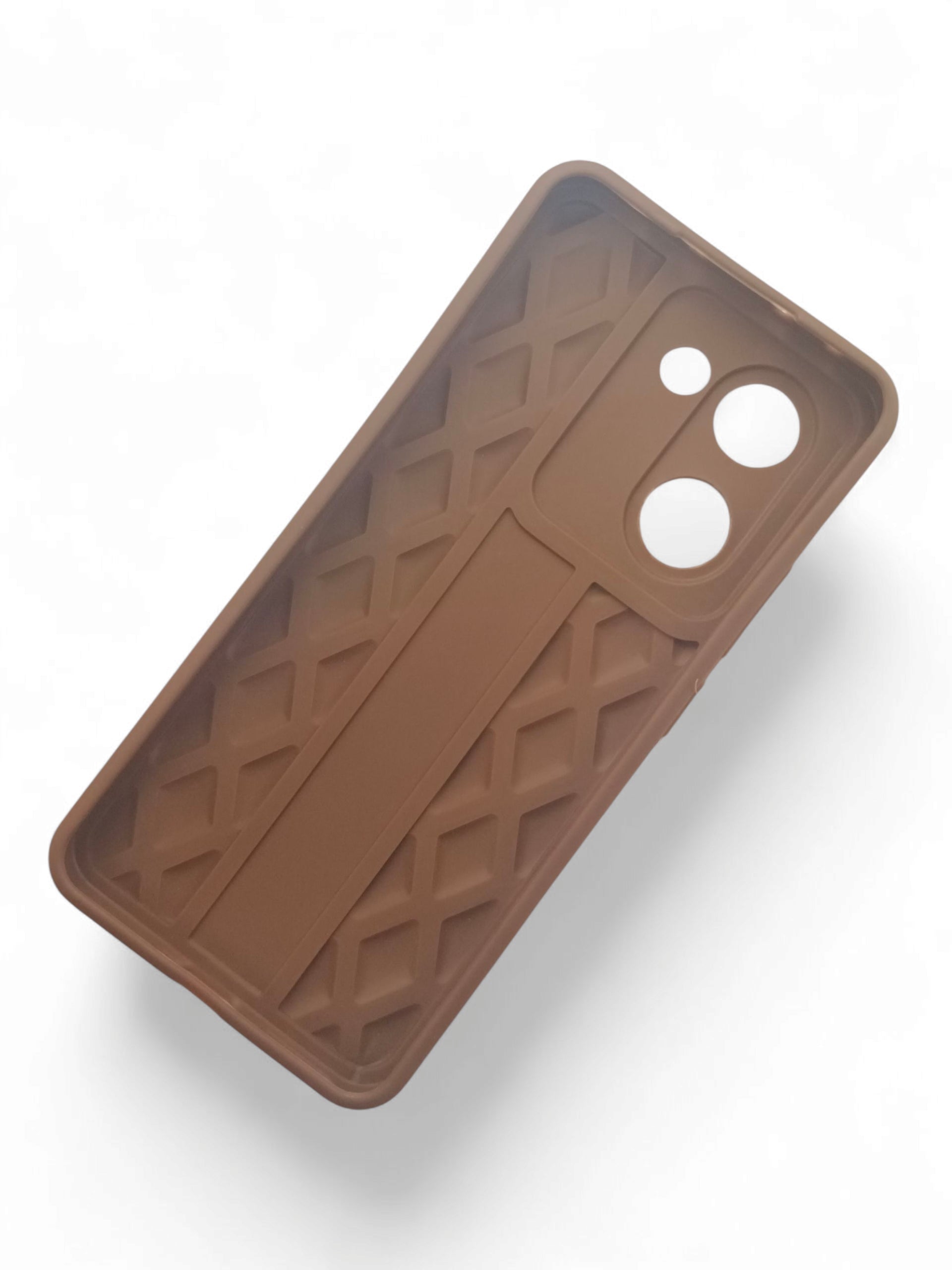 MOBILE SILICON DESIGN CASE REALME P3 ULTRA 5G BROWN