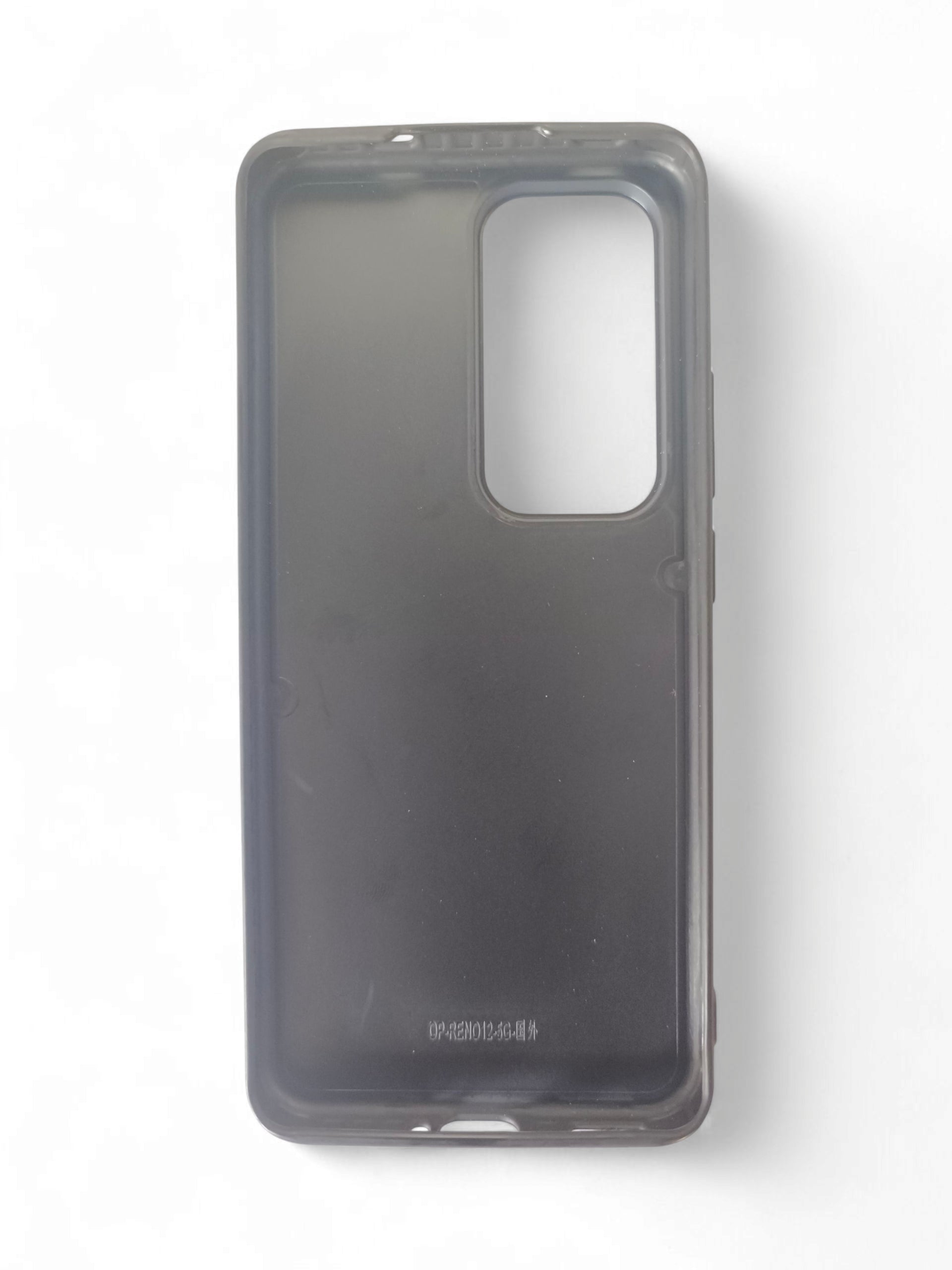 MOBILE SILICON CASE OPPO RENO12 5G BLACK