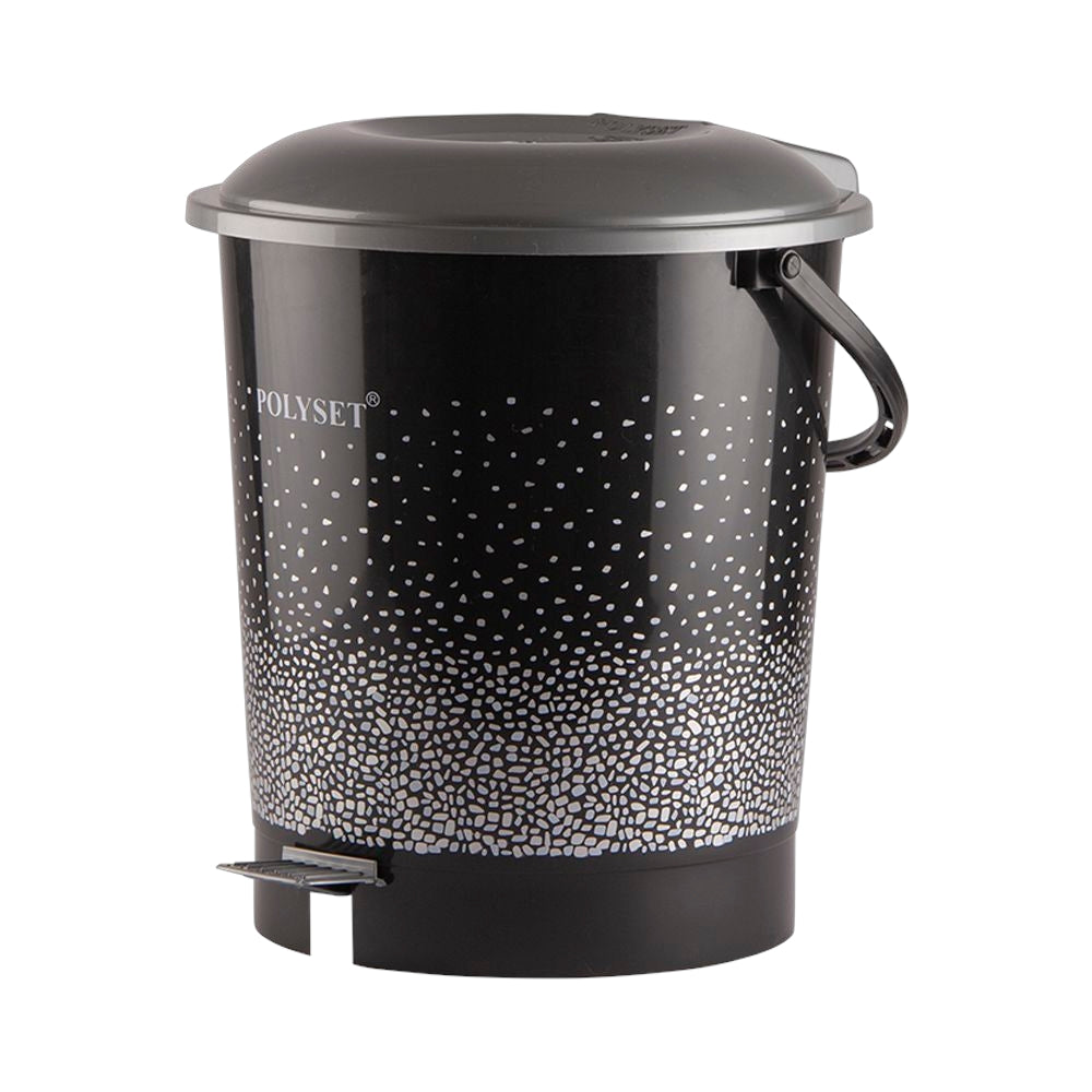 POLYSET SUPER 8 PRINT DUSBIN BLACK