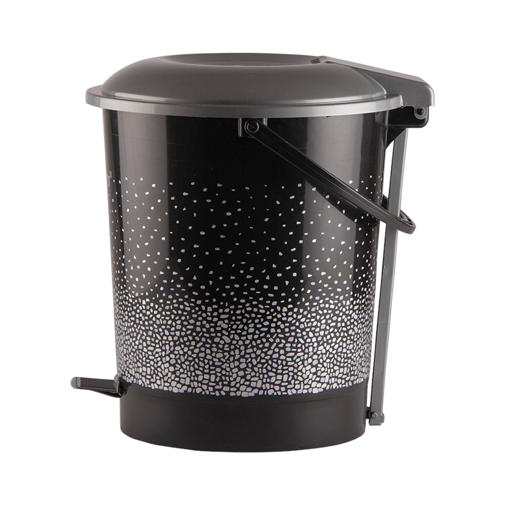 POLYSET SUPER 8 PRINT DUSBIN BLACK