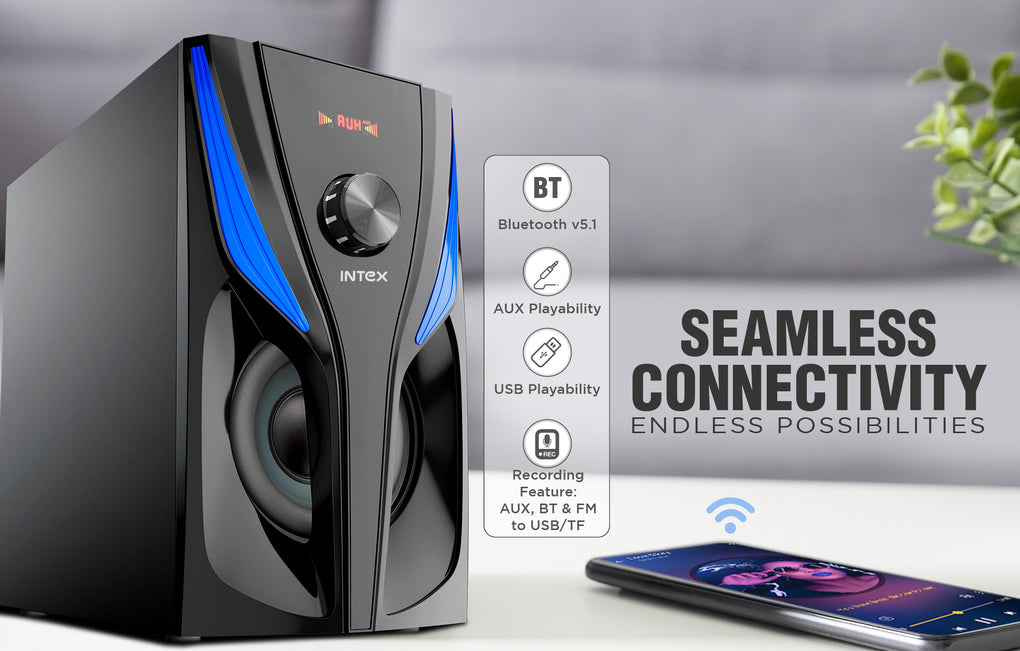 INTEX TV 32 QLED COMBO SPEAKER 5.1 ROAR R800 SGQV3208