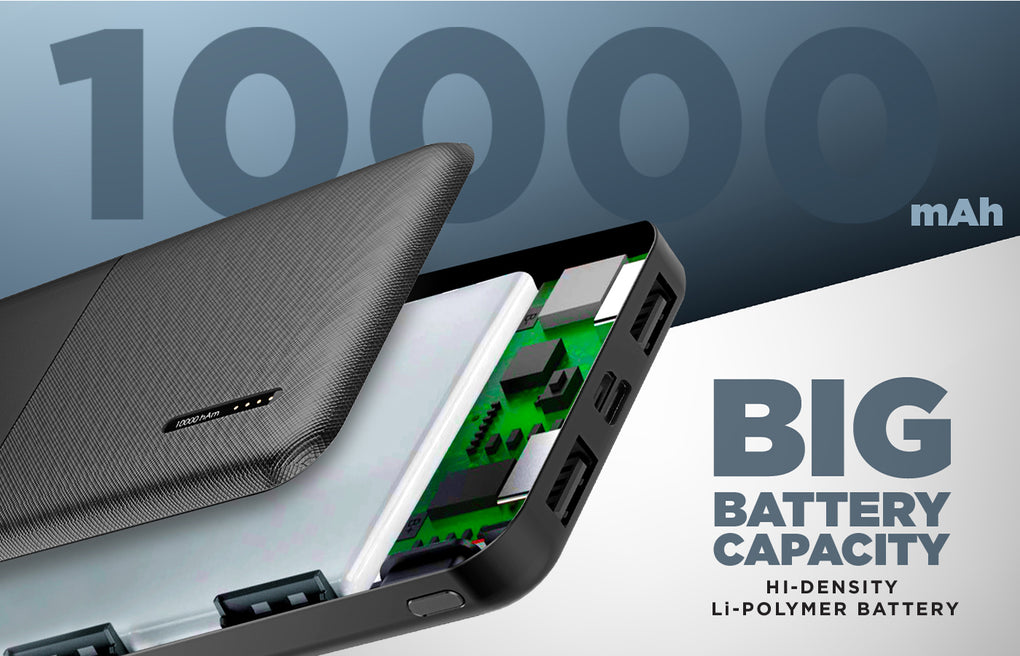 INTEX POWER BANK 10K POLY CBK STRONG RHINO