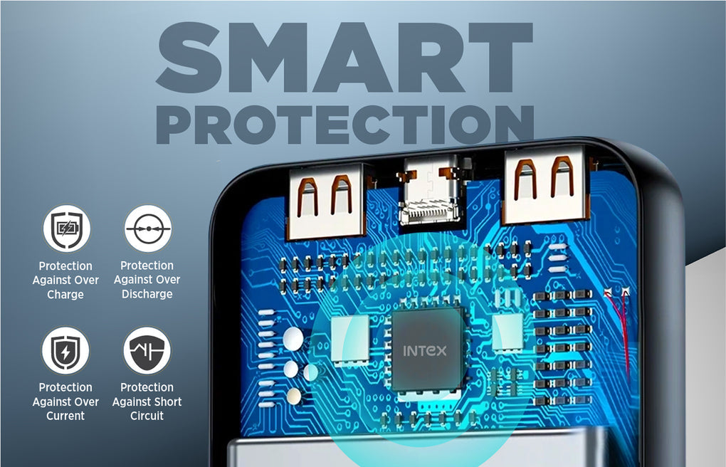 INTEX POWER BANK 10K POLY CBK STRONG RHINO