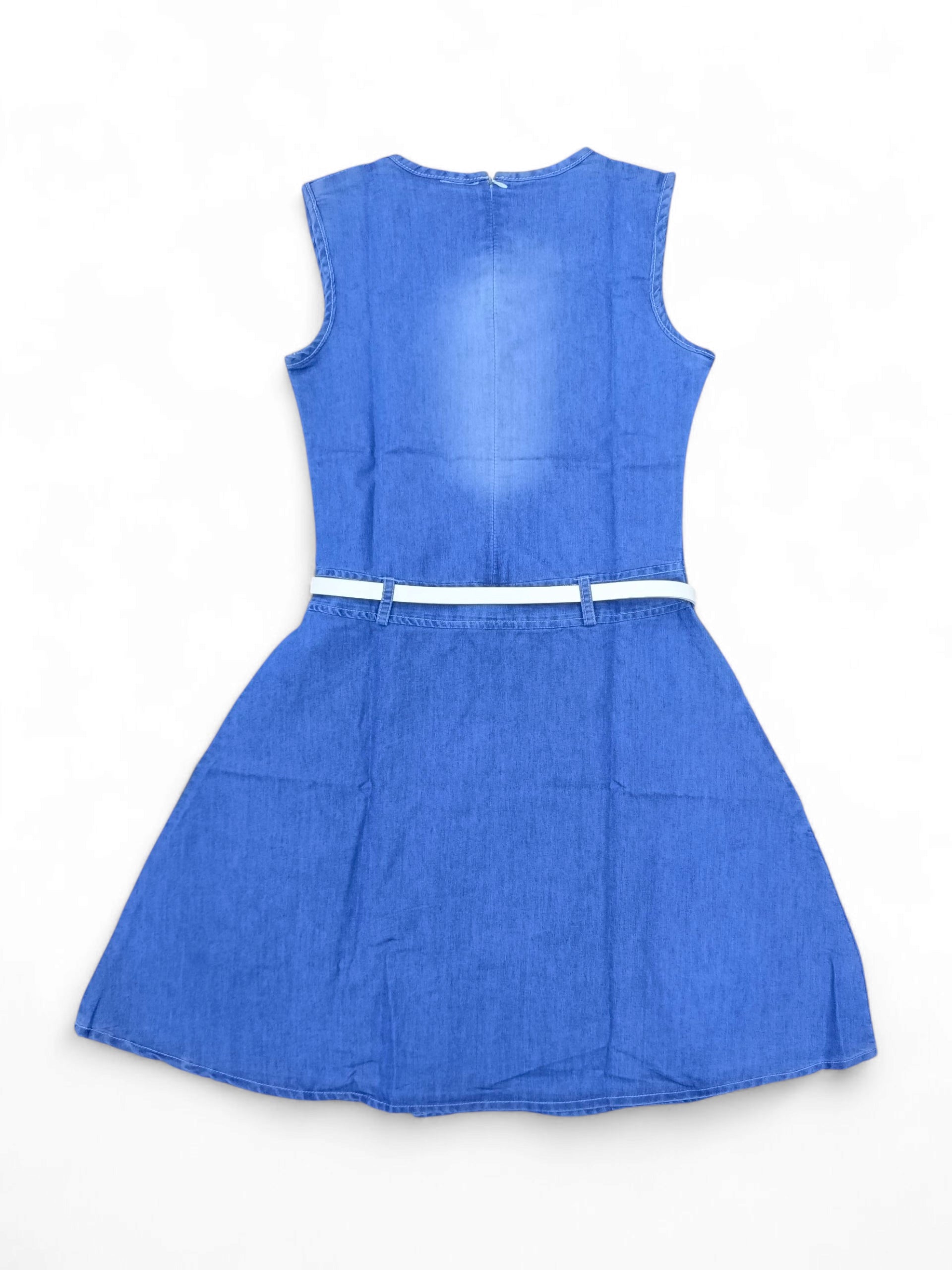 JT EO101 28 JEANS L/BLUE KIDS DRESS