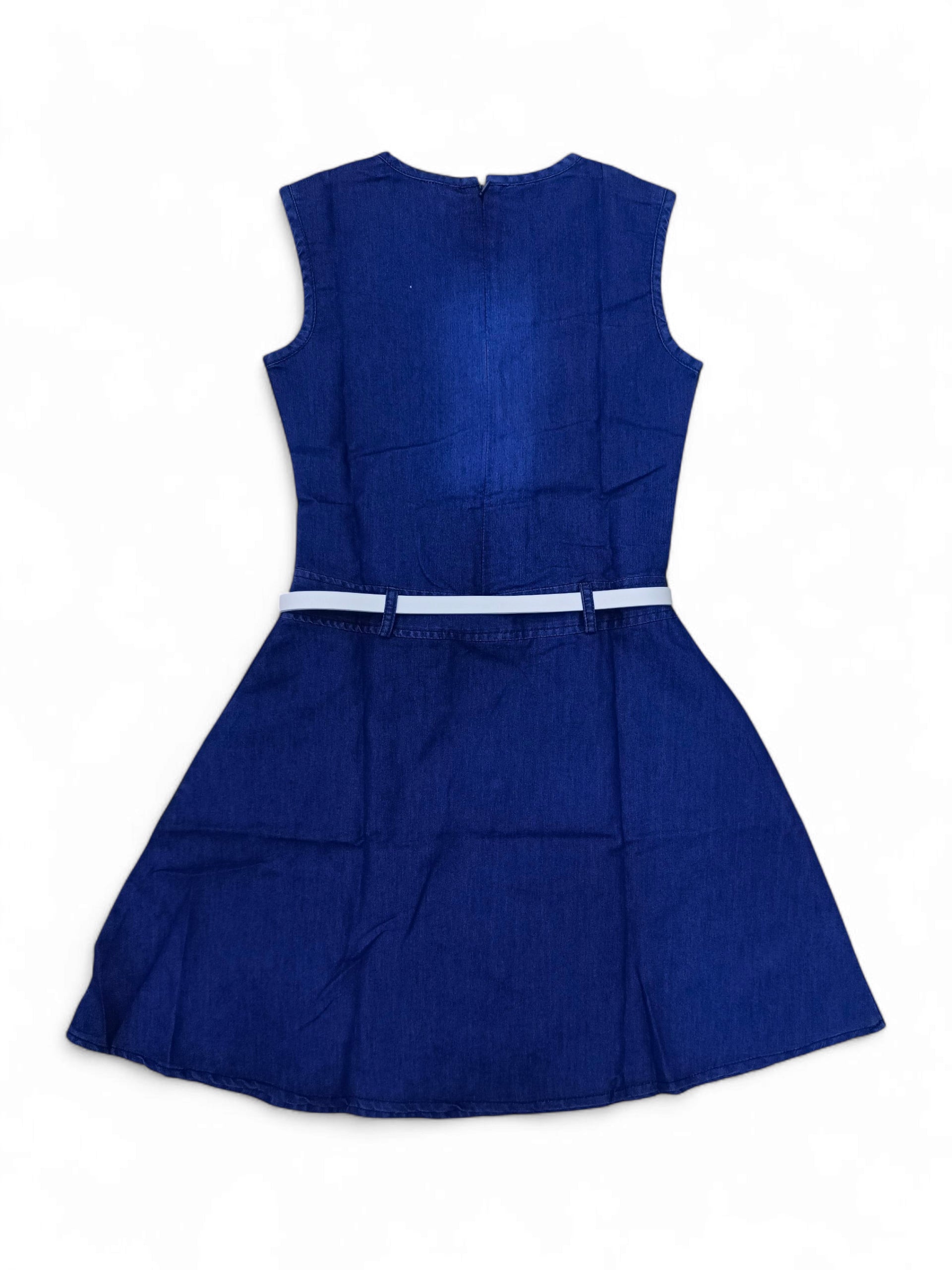 JT EO101 34 JEANS D/BLUE KIDS DRESS