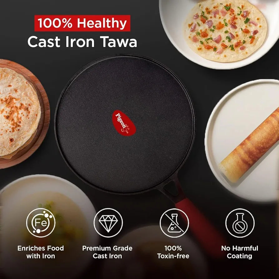 PIGEON TAWA LONG HANDLE CAST IRON 19002175