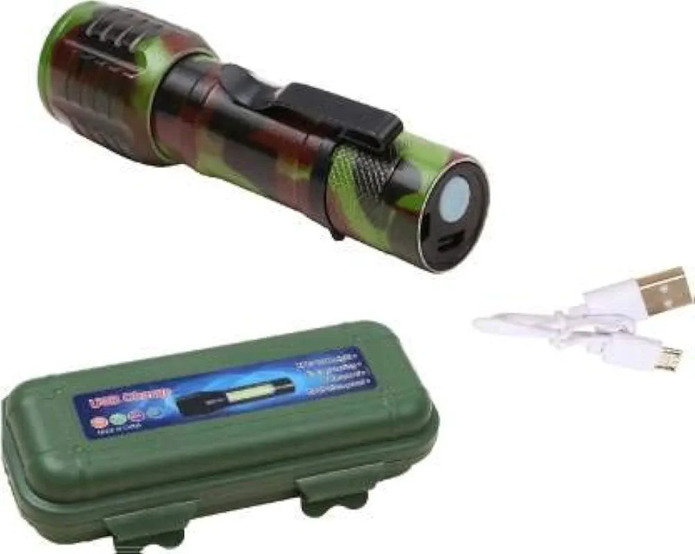 MINI RECHARGEABLE USB POCKET TORCH LIGHT