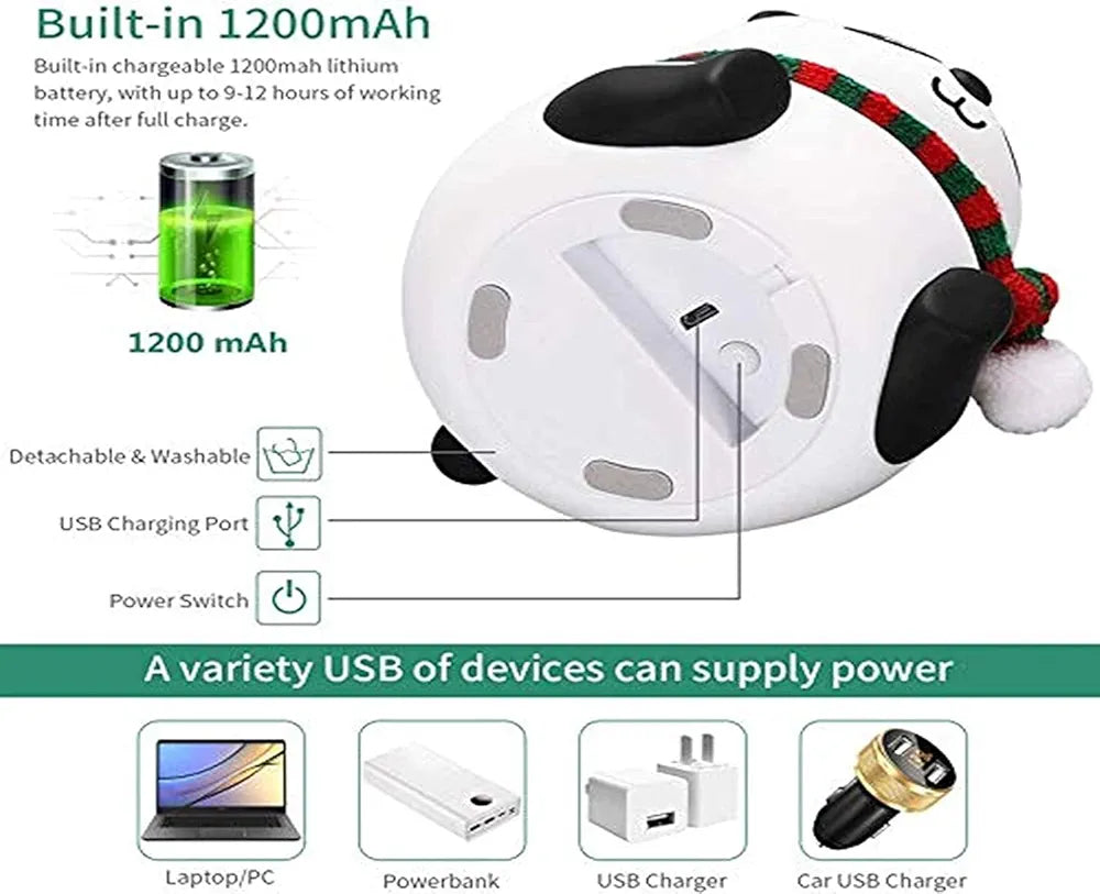 PANDA SLICONE NIGHT LIGHT