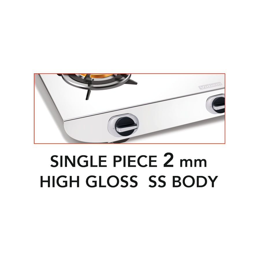 VIDIEM SS GAS STOVE 3B TUSKER PULSE