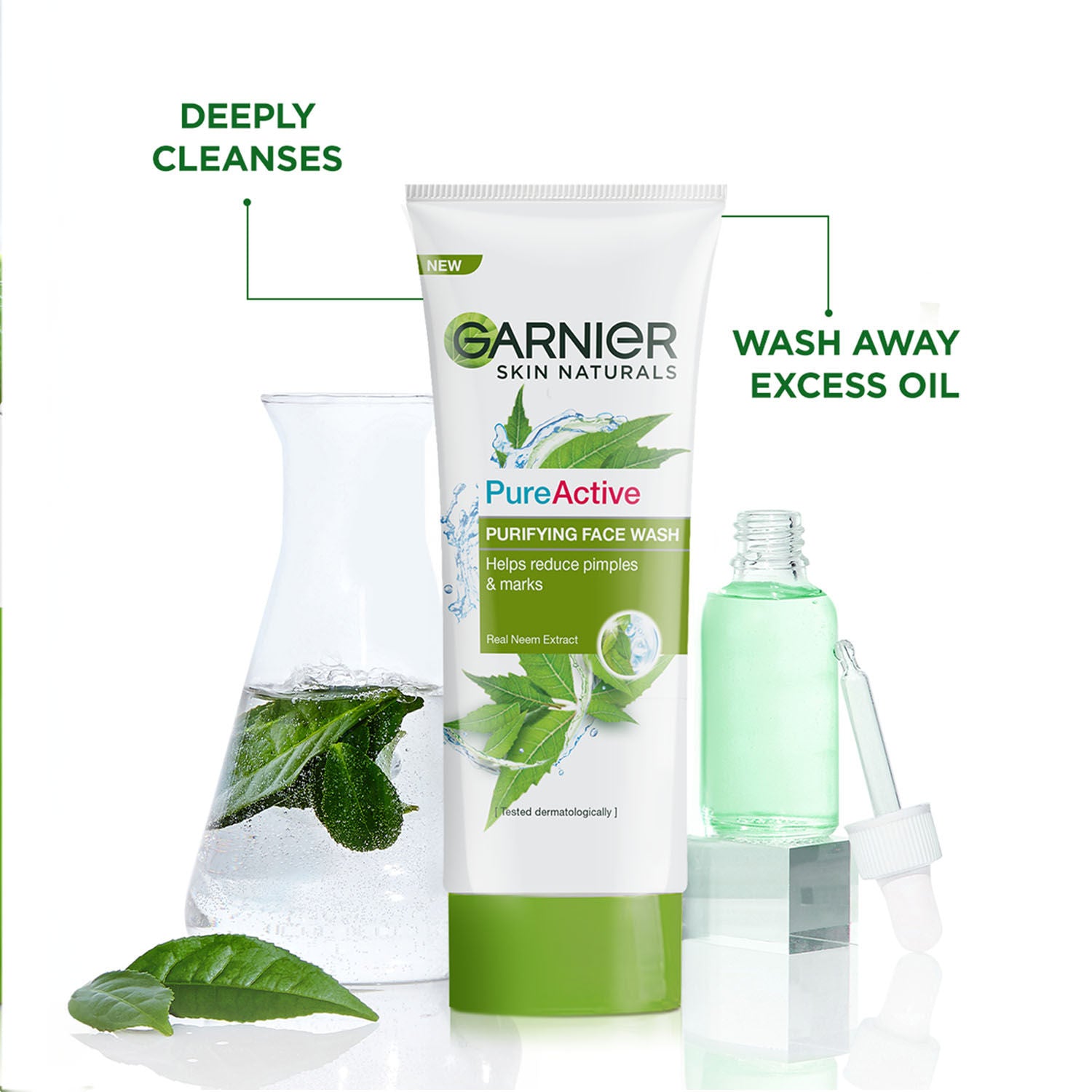 GARNIER 50ML NEEM FACE WASH
