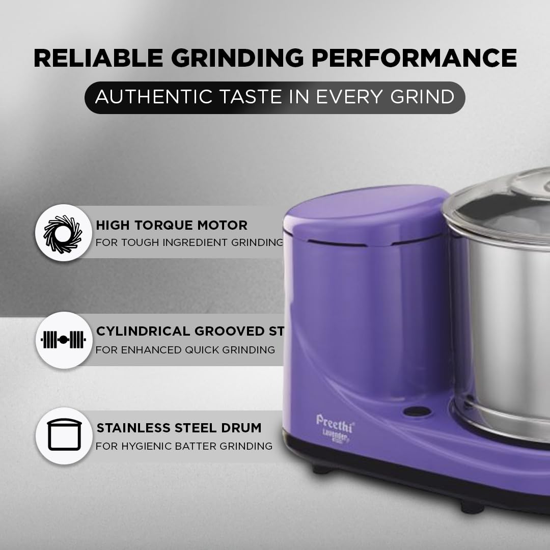 PREETHI WET GRINDER LAVENDER