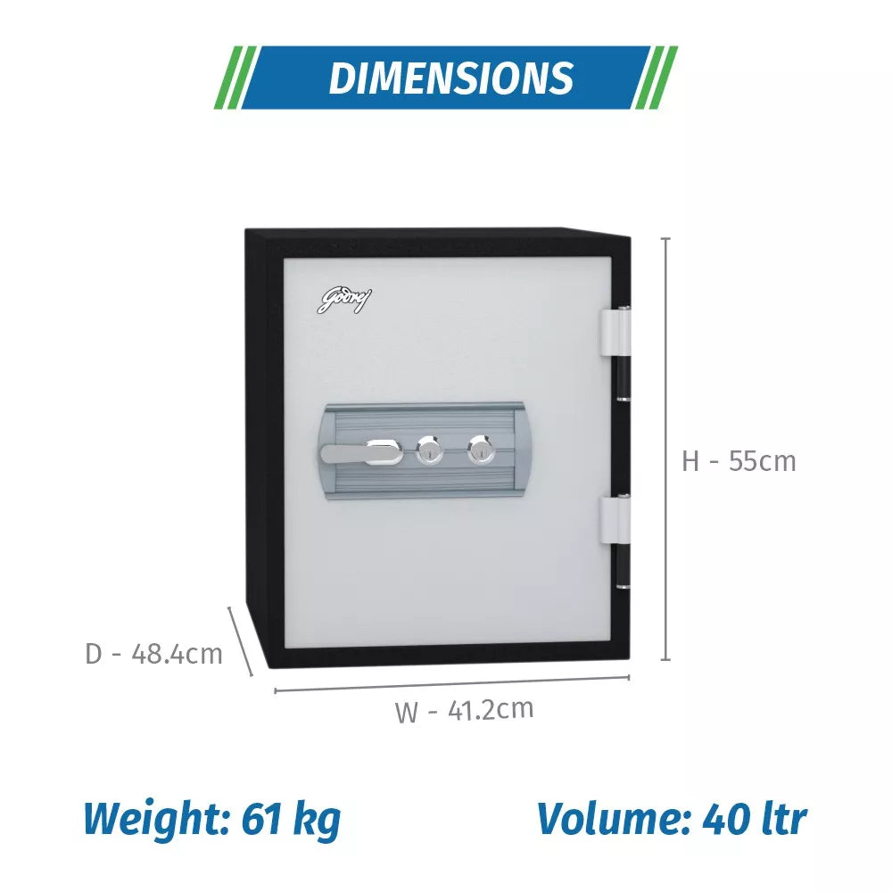 GODREJ H/SAFE -SAFIRE 40LTR KL