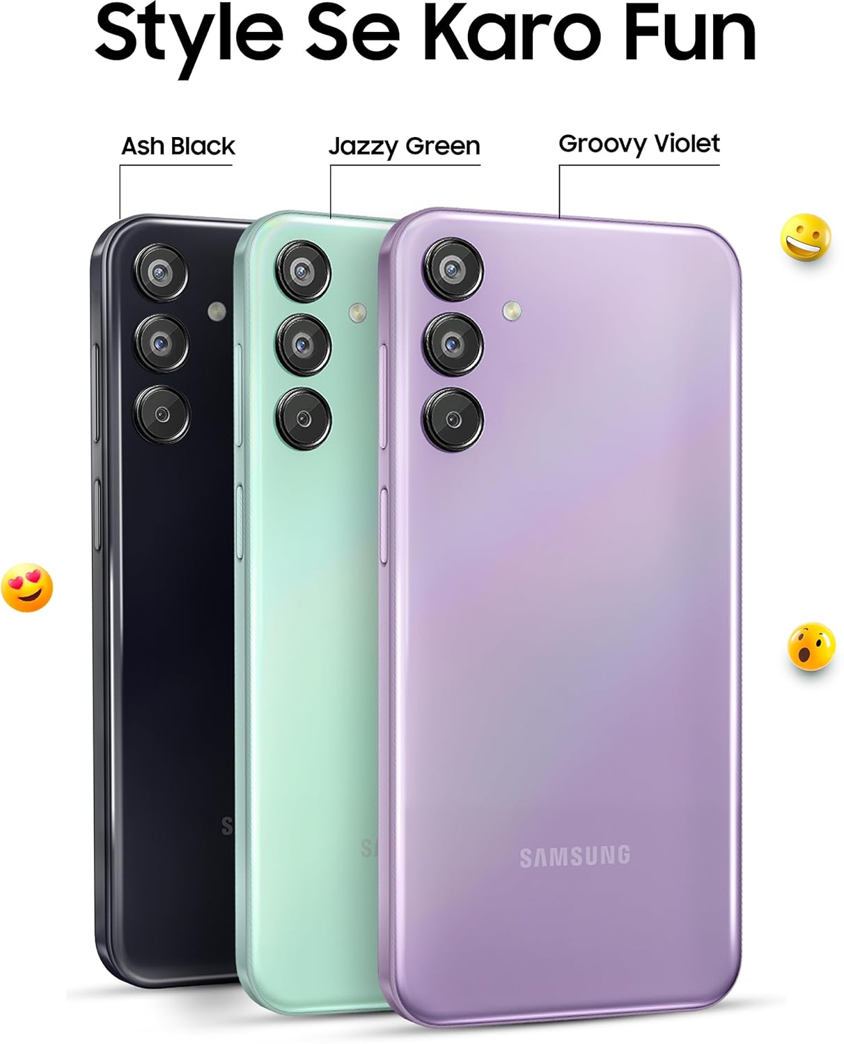 SAM MOB GALAXY F15 6+128 BLK