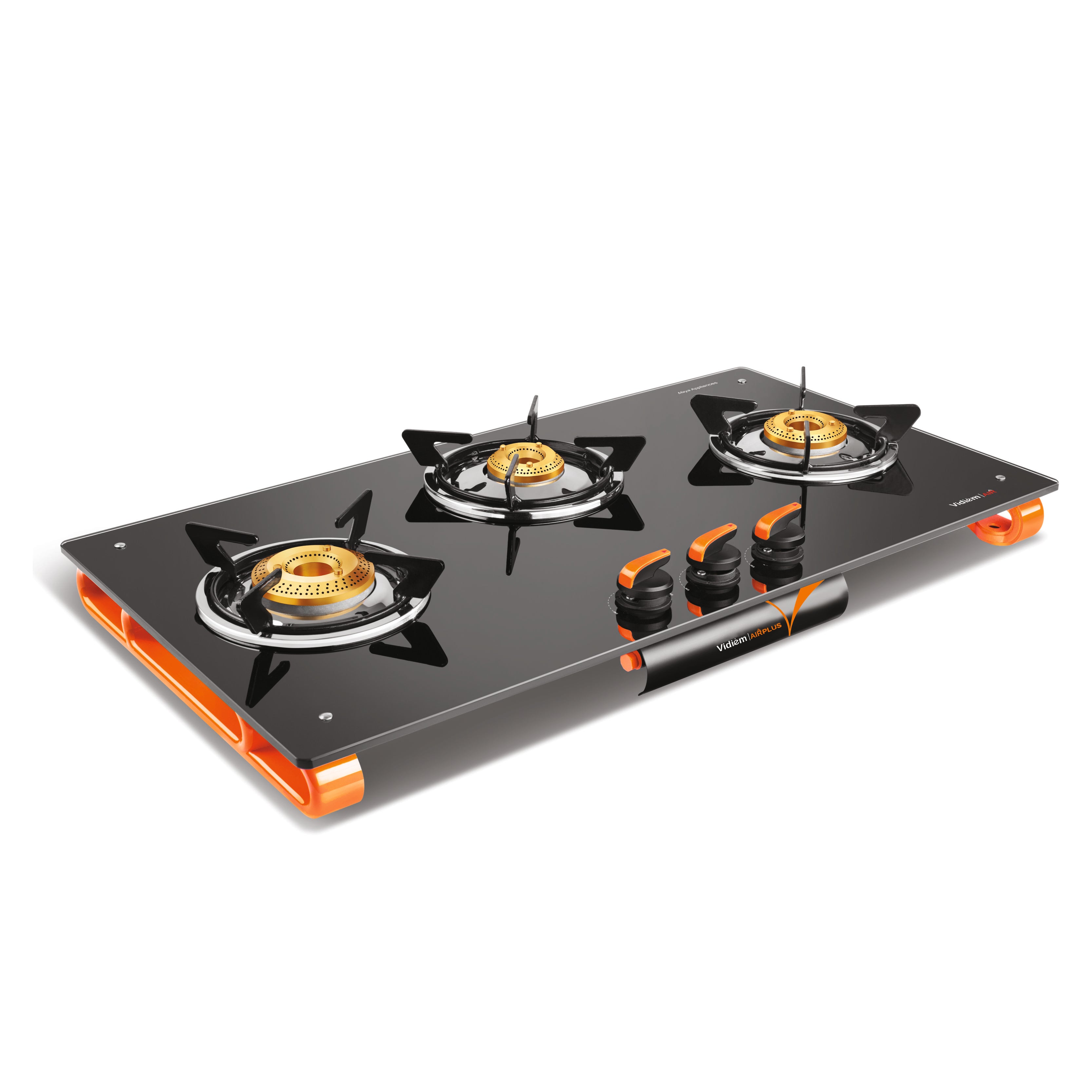 VIDIEM GLASS TOP 3BURNER -AIR PLUS