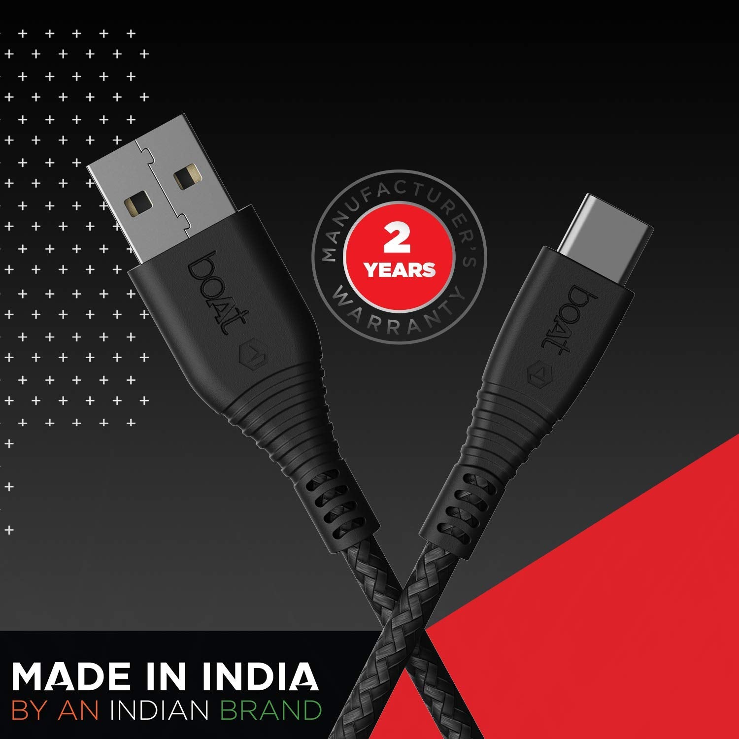BOAT CABLE A320 TYPE C BLK