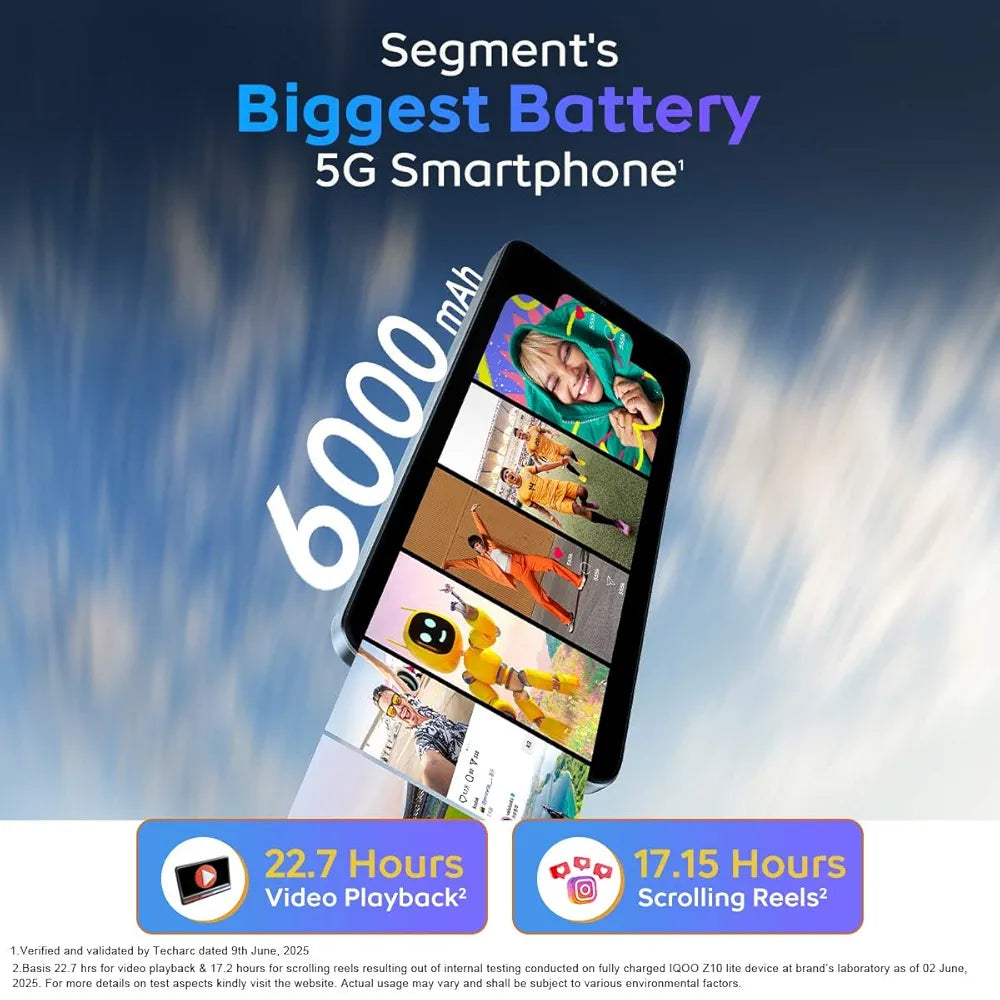 iQOO Z10 Lite 6/128 Titanium Blue