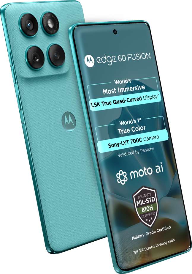 Moto Egde 60 Fusion 5G Pantone Amazonite