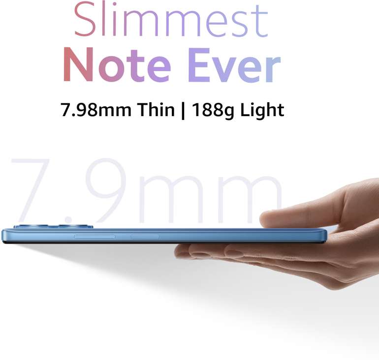 Redmi Note Ice blue 6/128