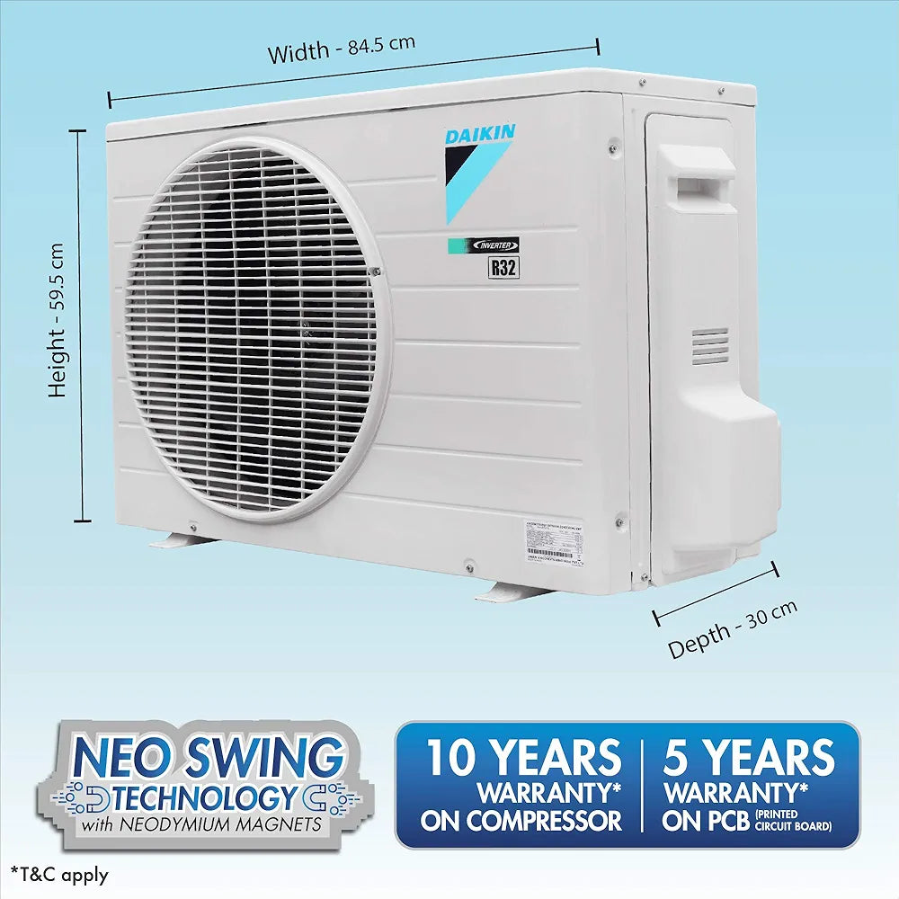 DAIKIN AC 1.5TON INV 3STAR  -ATKL50UV16V