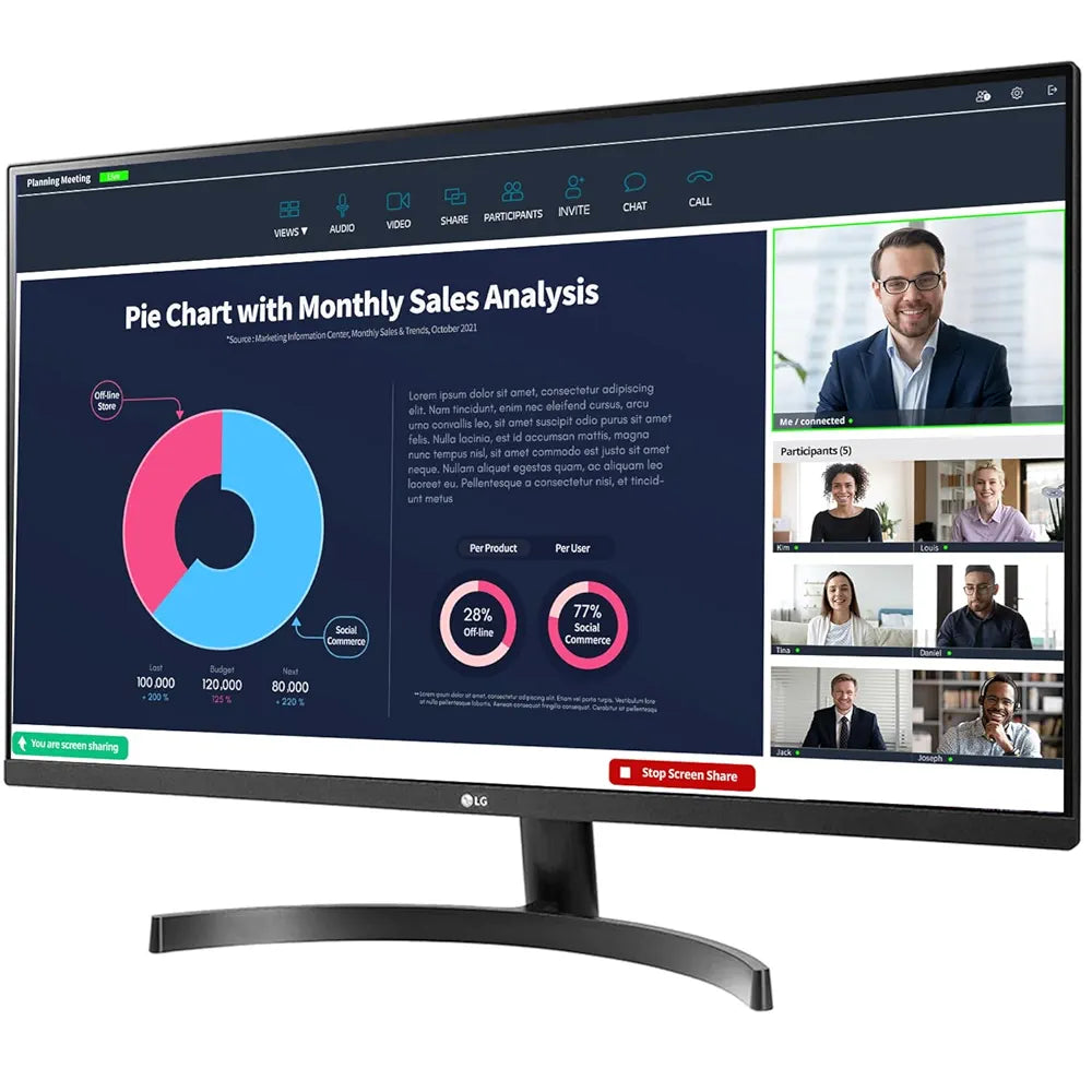 LG MONITOR 32 QHD -32QN600