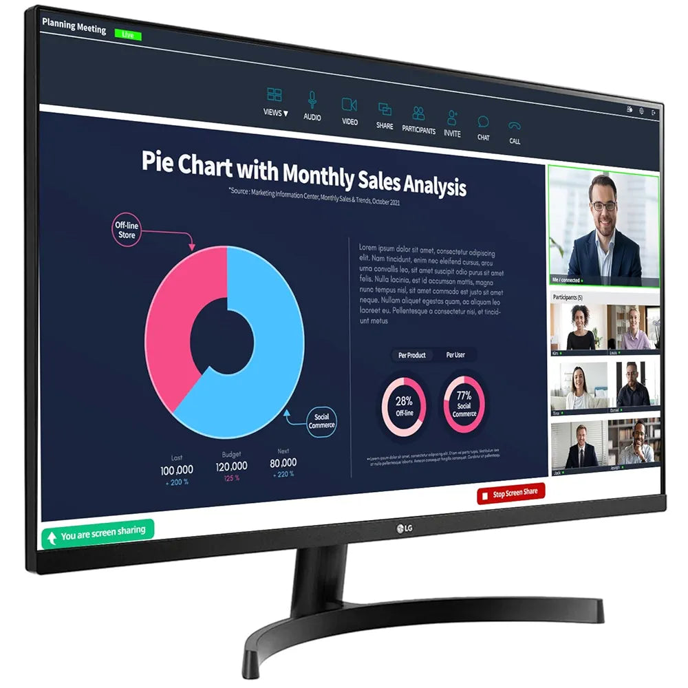 LG MONITOR 32 QHD -32QN600
