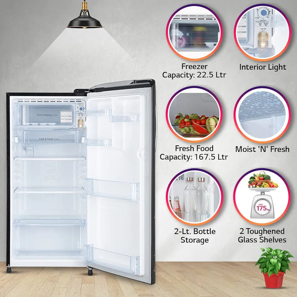LG FRIDGE 190L B201 AERD