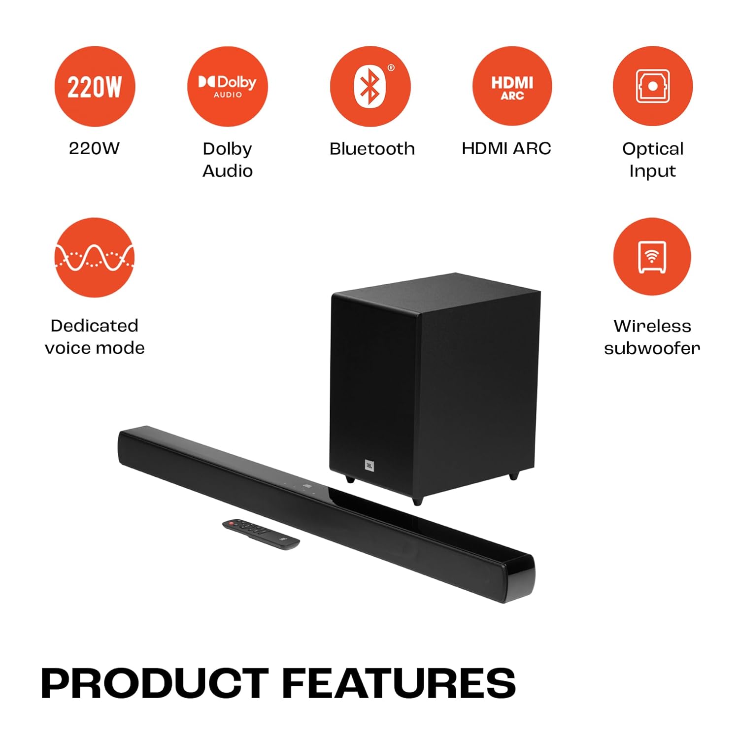 JBL SOUNDBAR SB170 SUBWOOFER