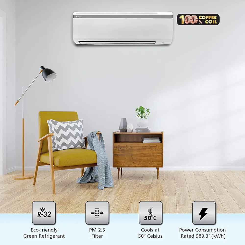 DAIKIN AC 1.5TON 3STAR FTL50UV16