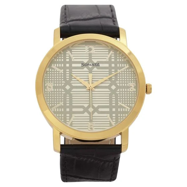 SON 99701YL03 UTSAV SONATA GENTS WATCH