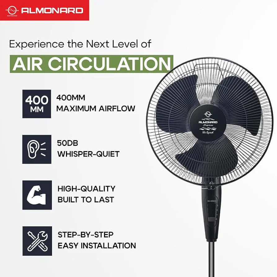 ALM 16 P-F SUPREME H/S BLK