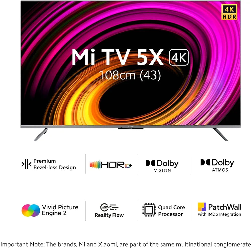 MI TV 43 5X SMART 4K