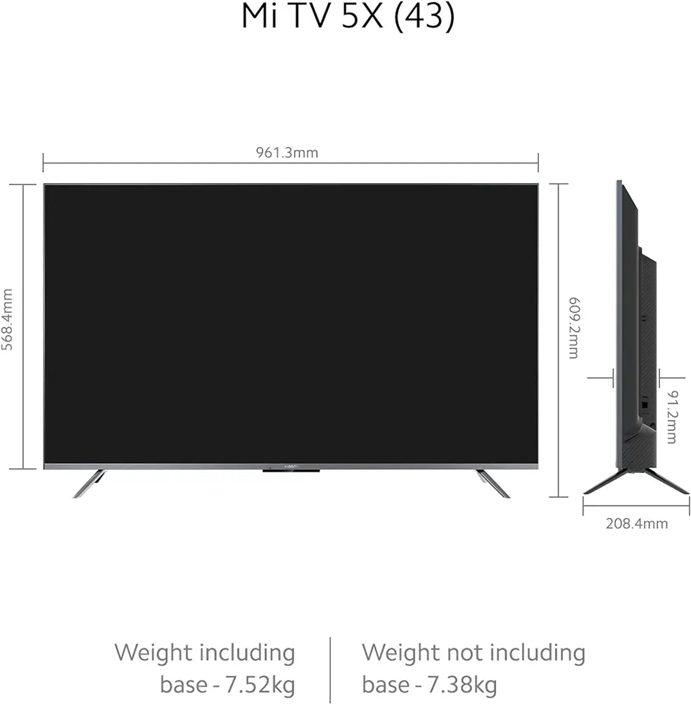 MI TV 43 5X SMART 4K