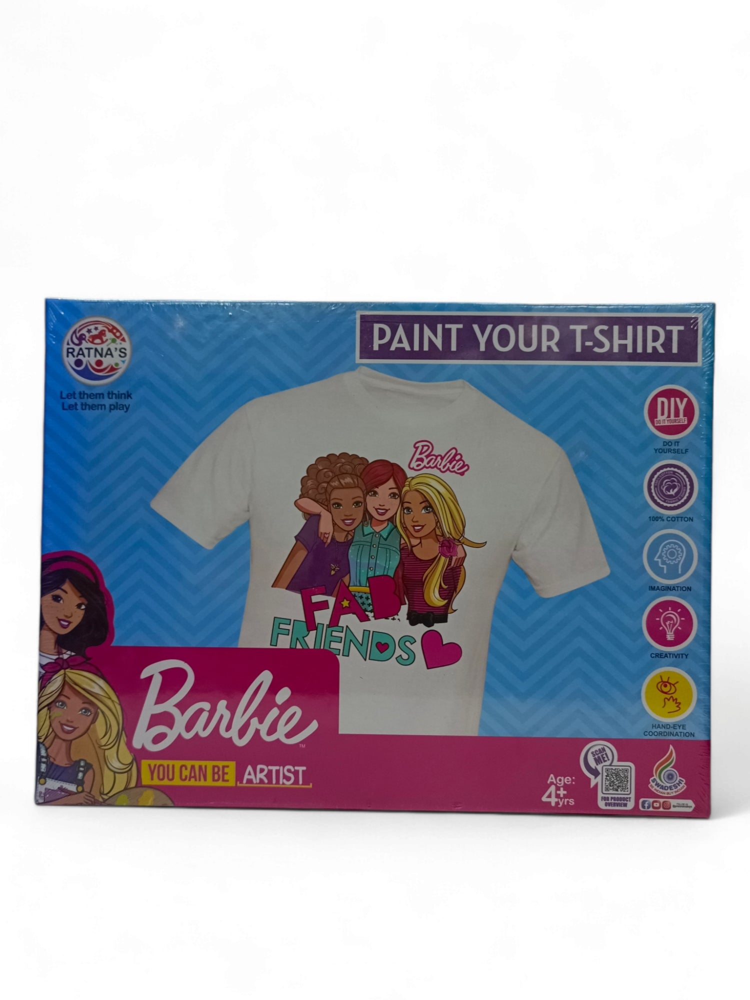PRT BARBIE PAINT YOUR T-SHIRT